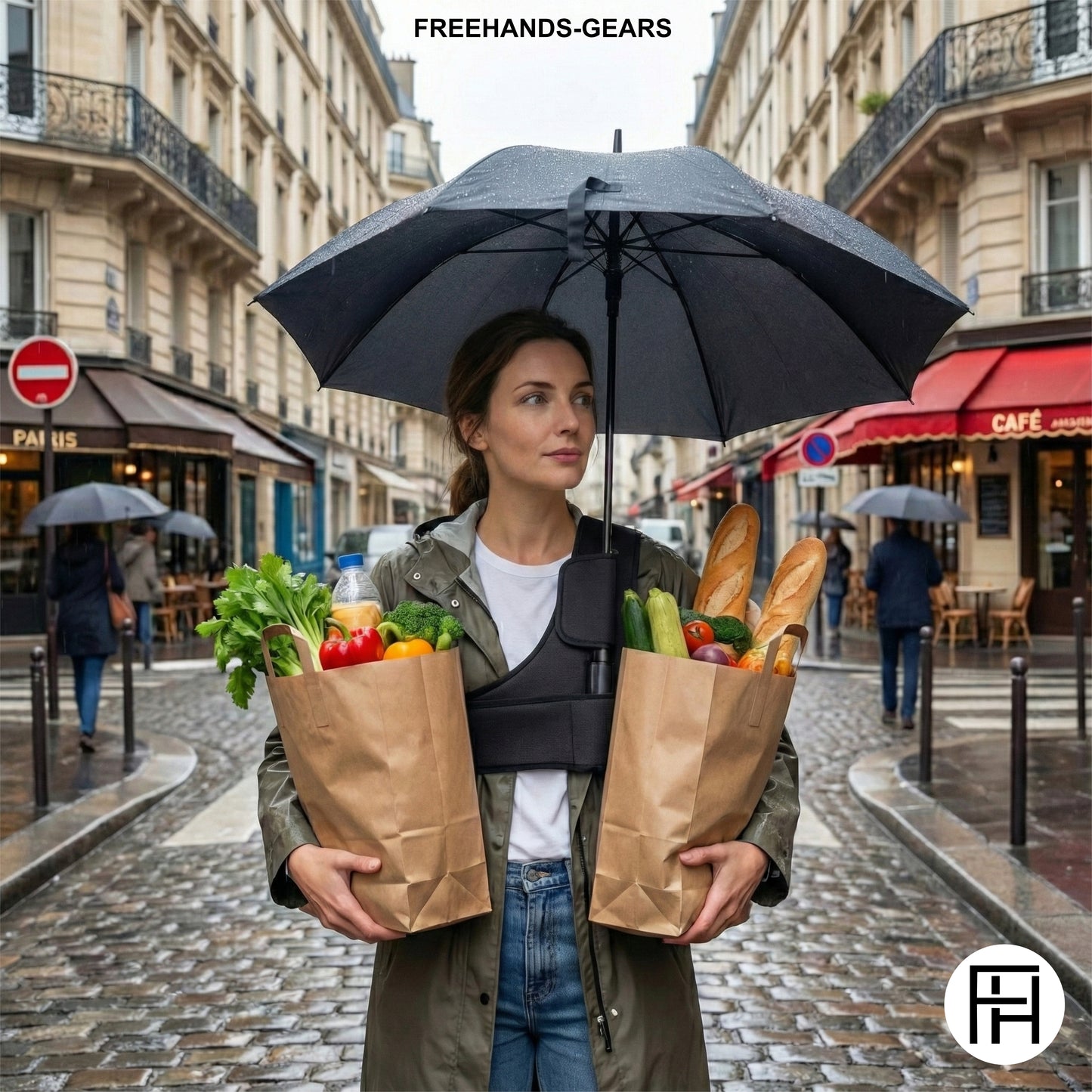 Hands-Free Umbrella Holder